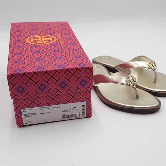 Tory Burch Benton Thong Sandal - Picture 8 of 11
